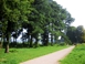 Blick auf den Europa-Radweg in Ferch